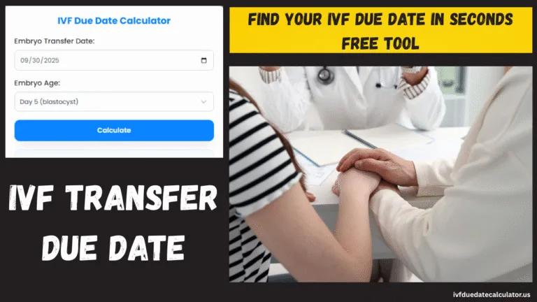 ivf transfer due date