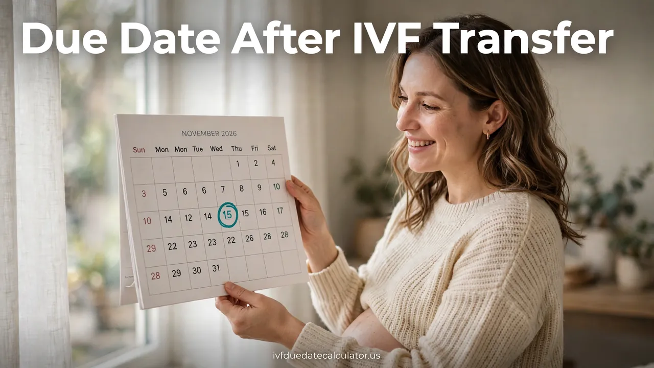 Due date after IVF transfer - how your embryo transfer date sets your due date