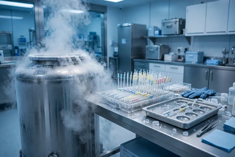 fresh vs frozen embryo transfer - frozen embryo cryopreservation for FET
