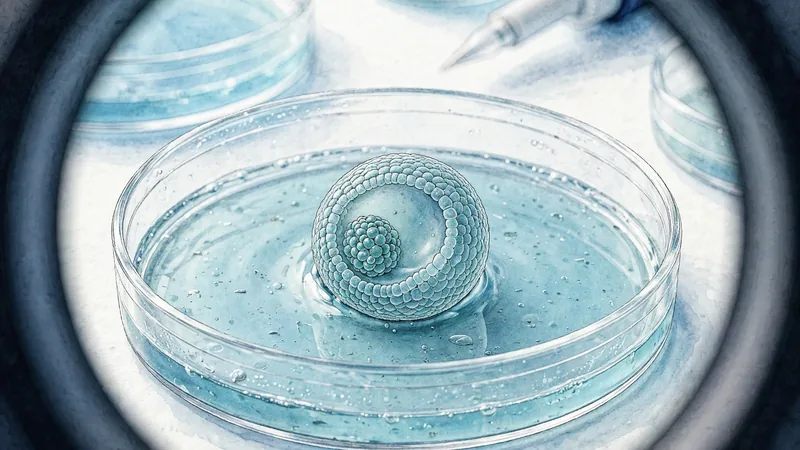 Day-6 blastocyst embryo at transfer, used by an IVF due date calculator 6 day transfer